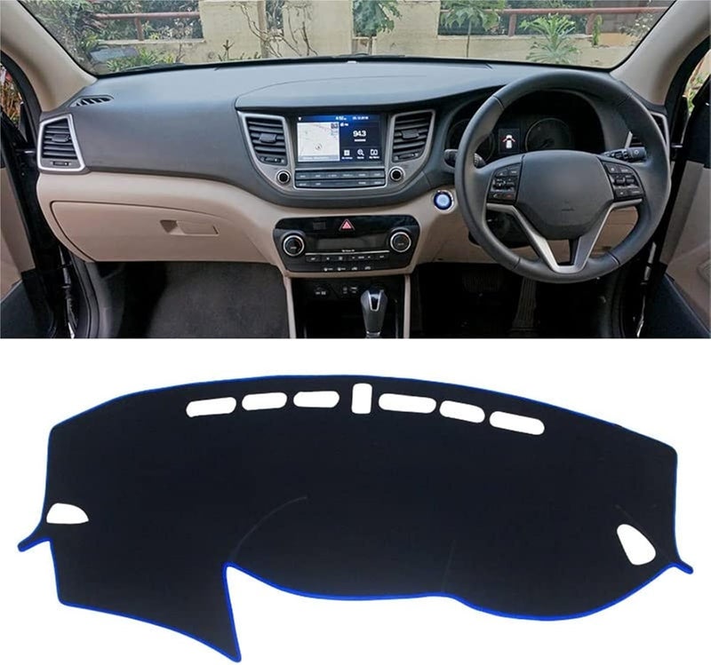QASULER Car Dashboard Cover for Hyundai Tucson - Image 3