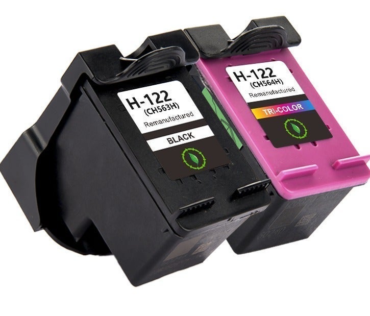 122 H122 Premium Black Remanufactured Color Inkjet Ink Cartridge Compatible for HP122 for HP DESKJET 1510 2050 3050 2512.