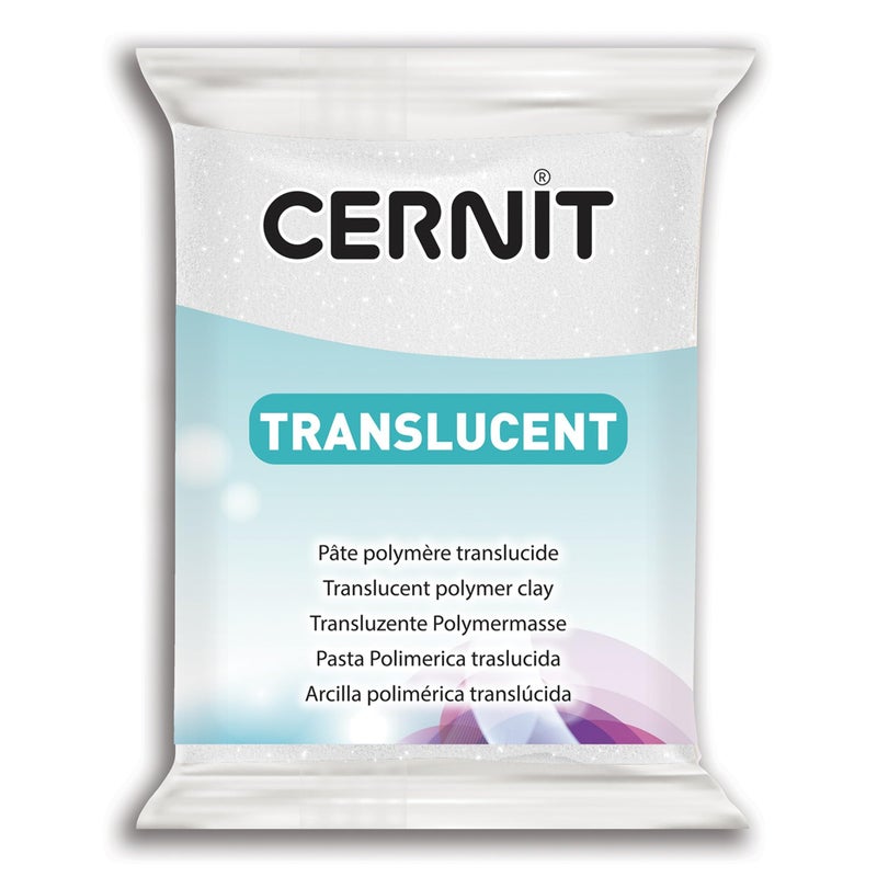 Cernit Transparant Clay 56g, Amber, 7 x 5.5 x 1.5 cm - Image 3