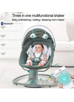 Gonice 3-in-1 Multi-function Baby Rocker With Smart Bluetooth, Five-Speed Swing, 15/30/45 Minutes Timing, Battery Or USB Powered  - Image 3