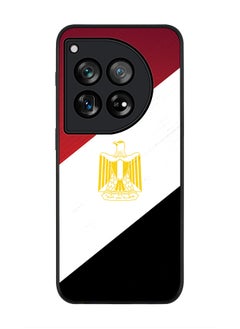 Rugged Black edge case for OnePlus 12R / OnePlus Ace 3 5G, Slim fit Soft Case Flexible Rubber Edges Anti Drop TPU Gel Thin Cover -  Flag Of Egypt
