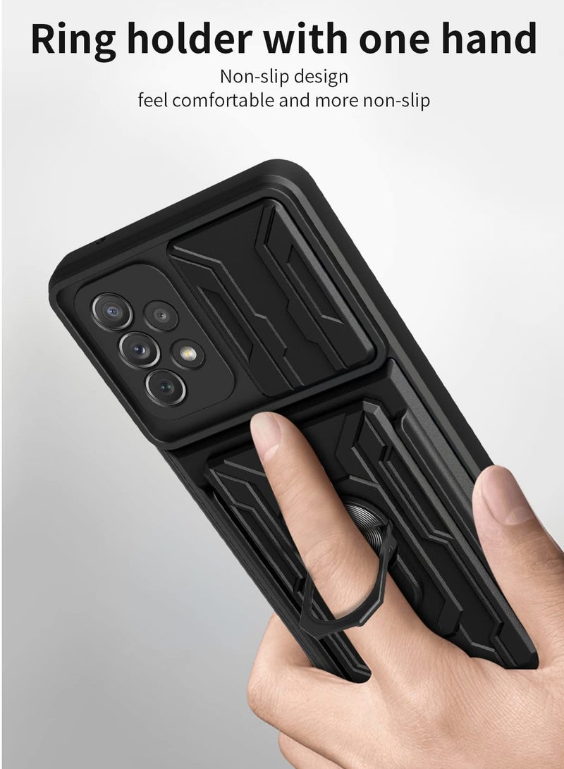 Excefore Case for Samsung Galaxy Note 20 Ultra Case Cover Slide Camera, Kickstand＆Card Holder Cover Armor Slim Heavy Duty Hard Phone Case for Samsung Note 20 Ultra (Green)  - Image 5