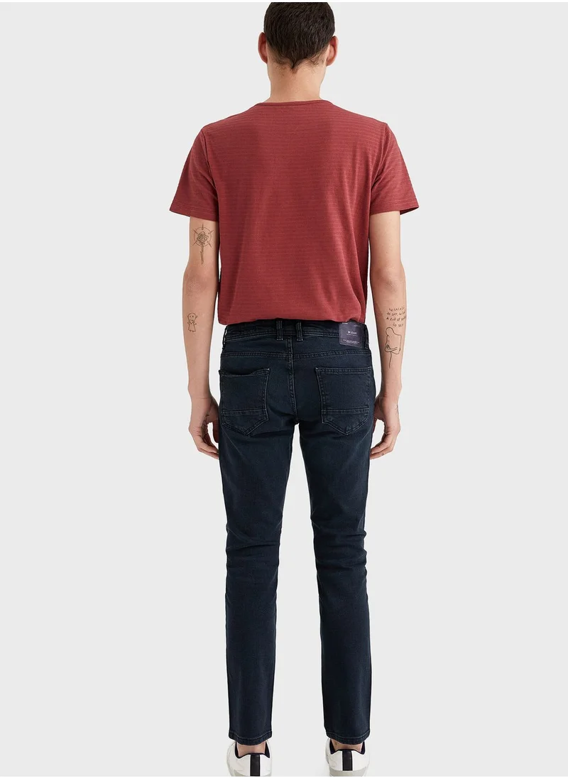 DeFacto Rinse Slim Fit Jeans