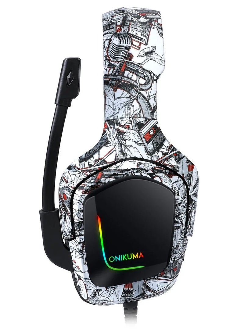 Onikuma K20 Gaming Wired Headset With Microphone - Image 2
