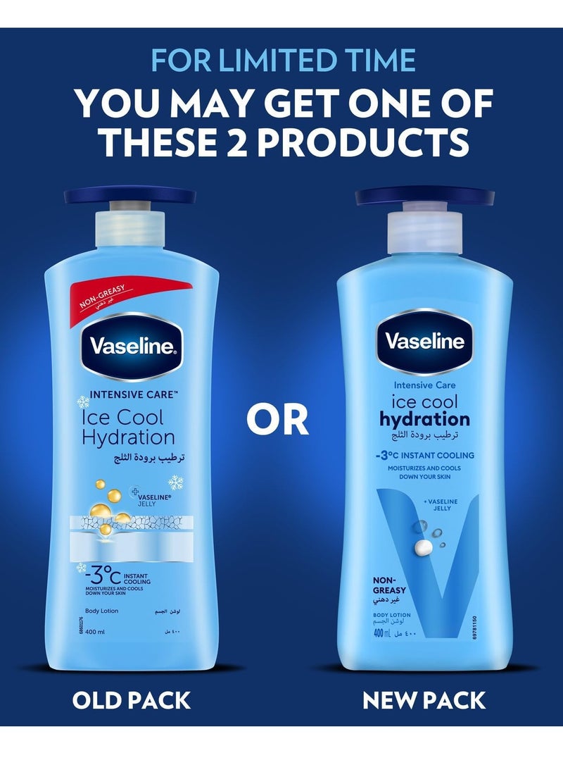 Vaseline - LOTION 400ML ICE COOL HYDRATION - Image 1