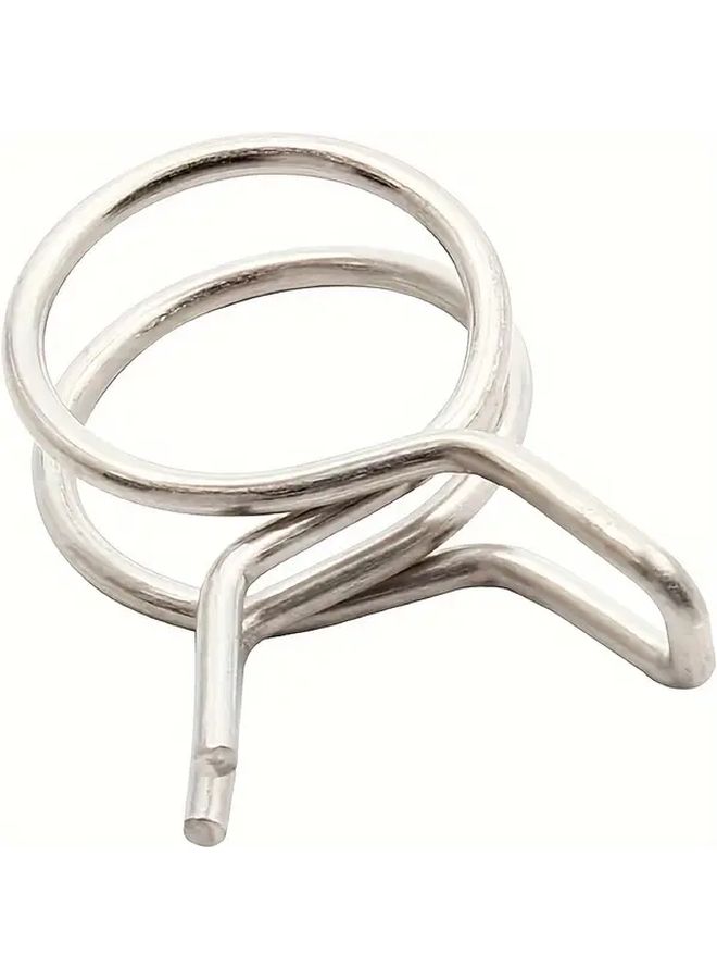 20pcs 6mm Water Pipe Clip Adjustable Spring Lock For Irrigation Tubing - Image 2