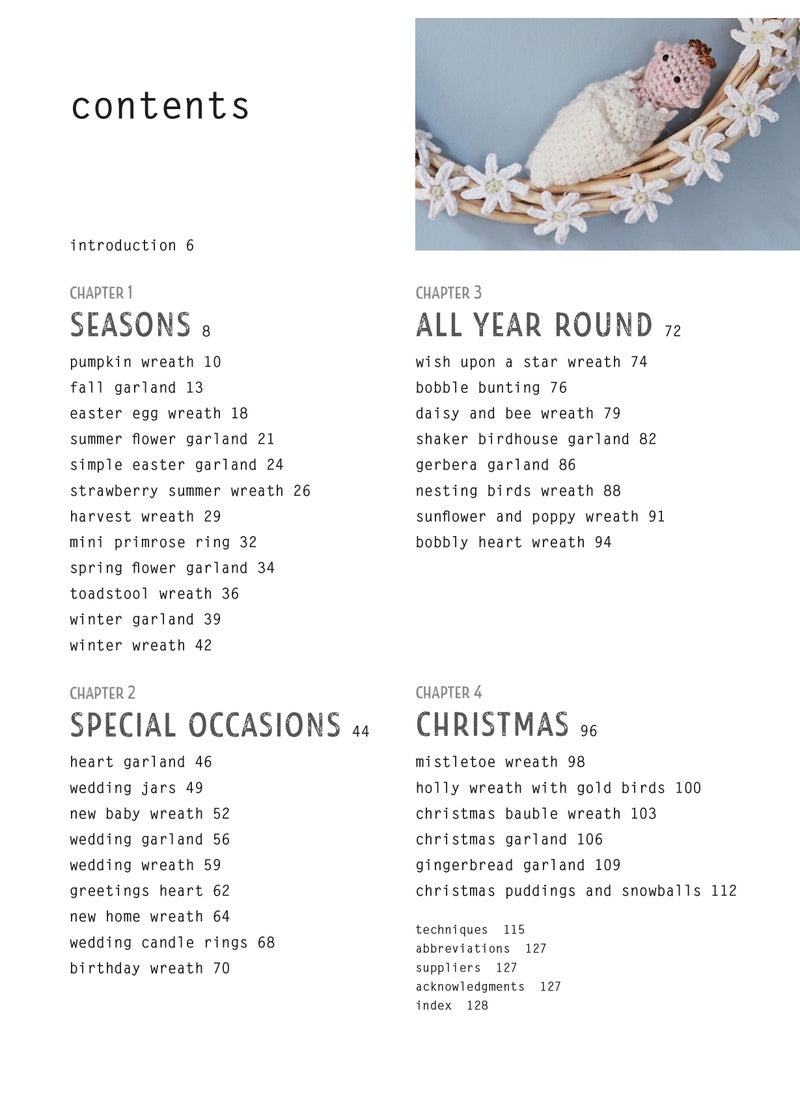 Crocheted Wreaths and Garlands  - Image 2