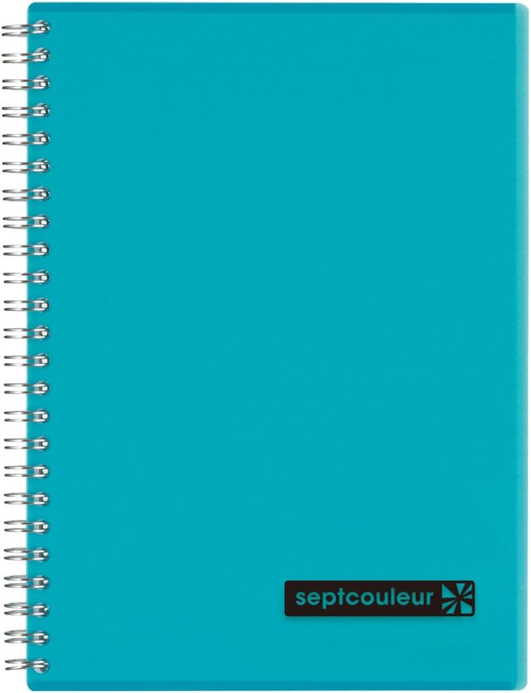 Maruman SeptColNotebk A5 80sht L.Blue - Image 1