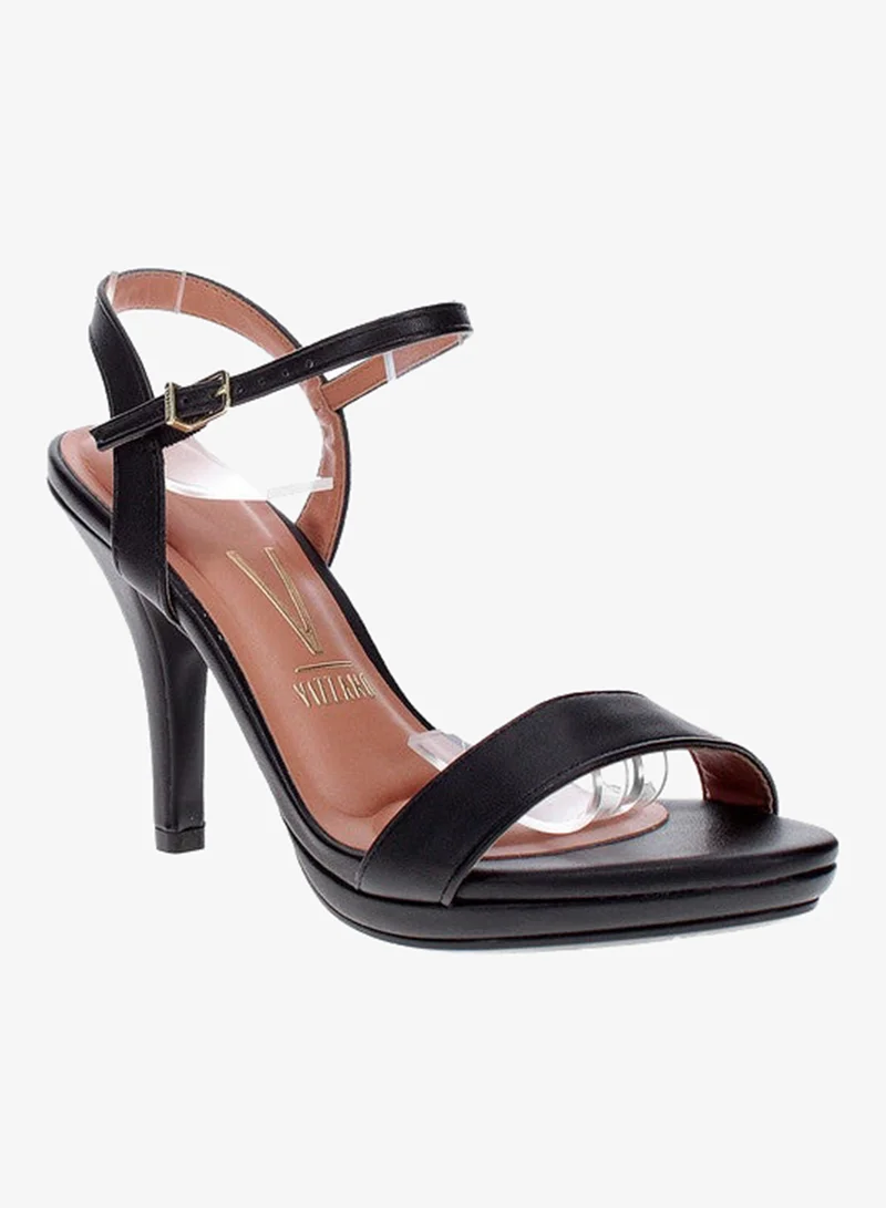 VIZZANO Vizzano Ladies High Heel Sandals Black | Made In Brazil