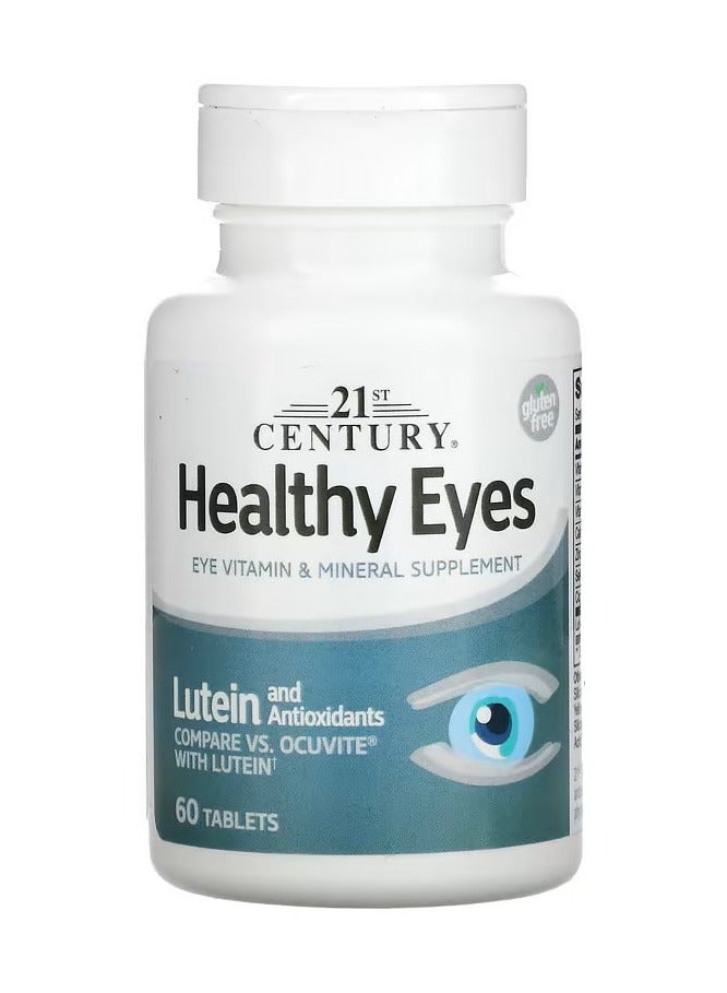 عيون صحية - لوتين ومضادات الأكسدة - 60 قرصًا