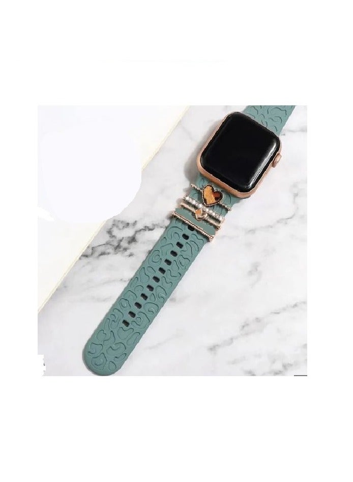 An elegant watch accessory that combines elegance  and sophistication, designed to add a touch of beauty and uniqueness to your watch. - Image 2