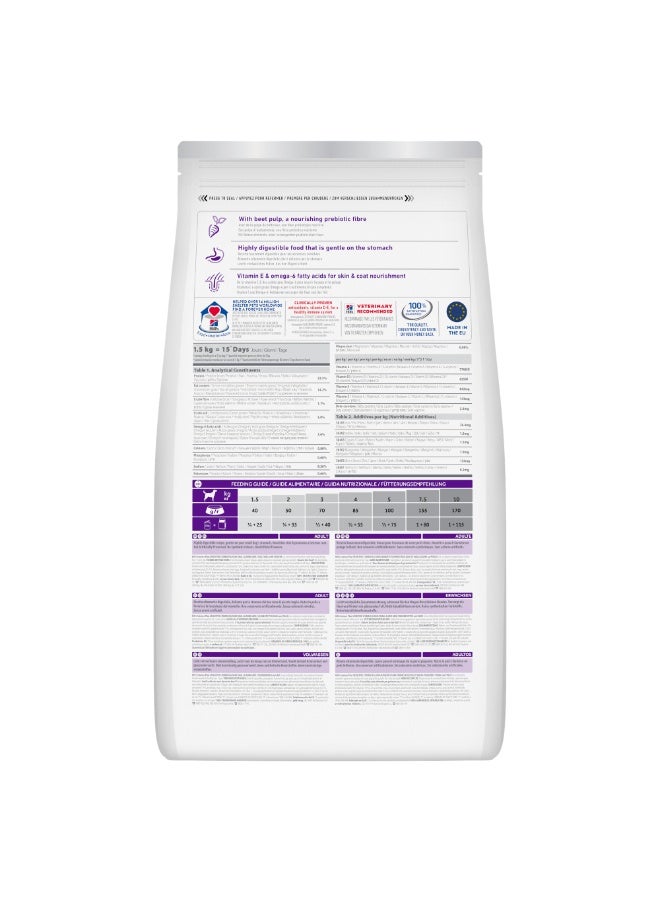 Hills Hill’s Science Plan Sensitive Stomach & Skin Small & Mini Adult Dog Food 1.5kg – Chicken Formula for Digestive Health & Healthy Skin - Image 2