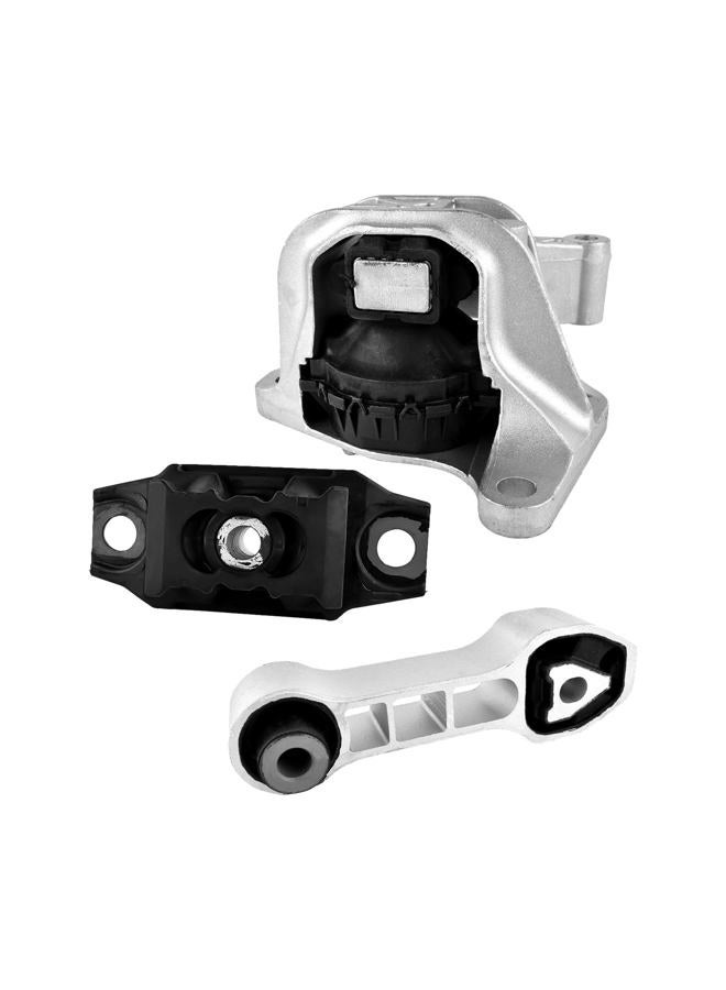 Flynsu Engine Motor Transmission Mount Set Replacement for 2012-2018 Fiat 500 1.4L Turbo Automatic 68073217AC 68073029AC 68073483AD - Image 2