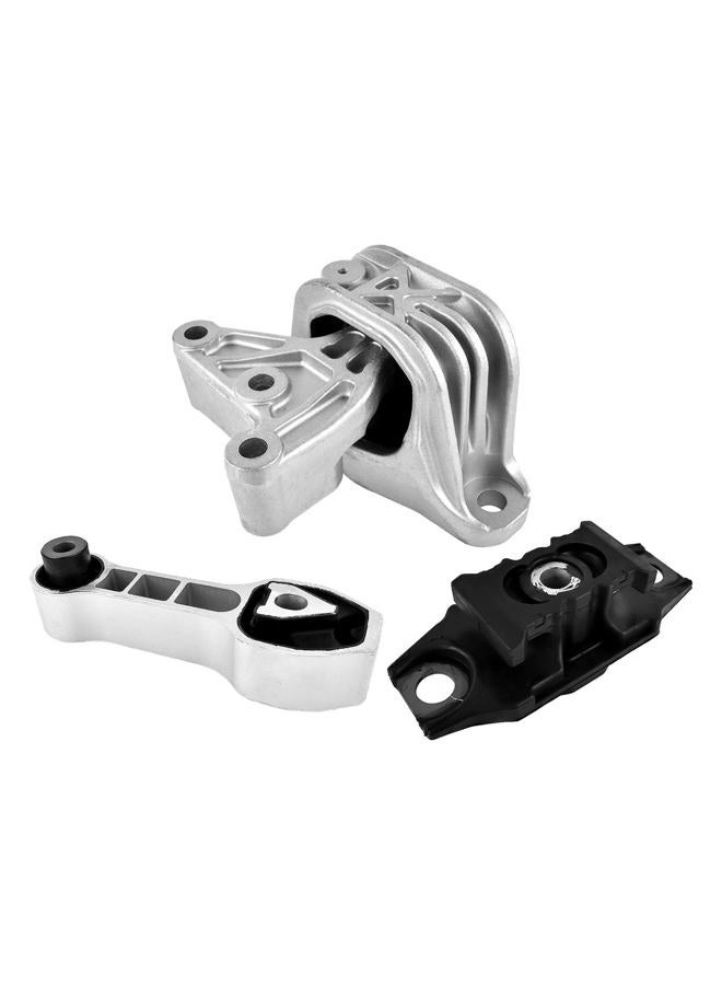Flynsu Engine Motor Transmission Mount Set Replacement for 2012-2018 Fiat 500 1.4L Turbo Automatic 68073217AC 68073029AC 68073483AD - Image 1