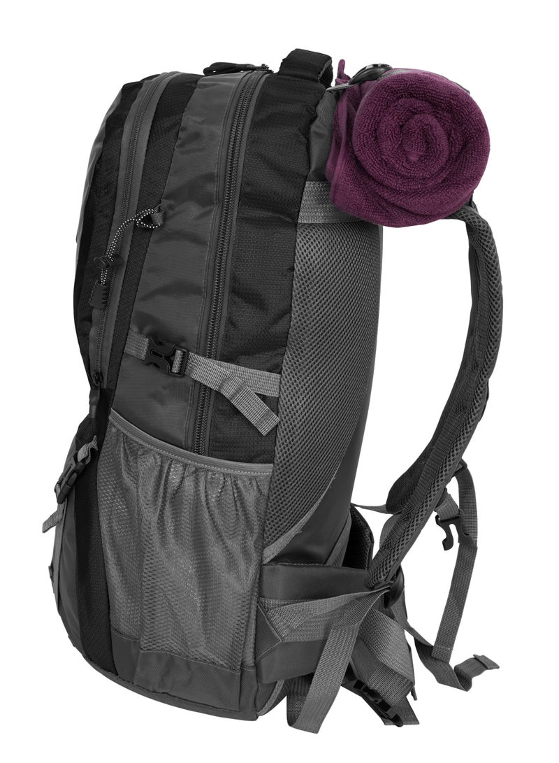 PARAJOHN Para John 45L Hiking Backpack – Mountain & Travel Backpack with Lumbar Support, Durable Polyester, 24 Inch - Image 4