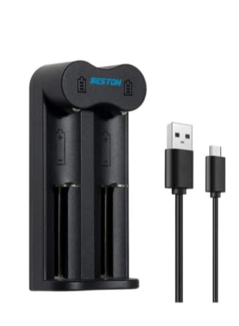 Beston USB Fast Charger For 18650 3.7V Li-ion Battery - Image 2