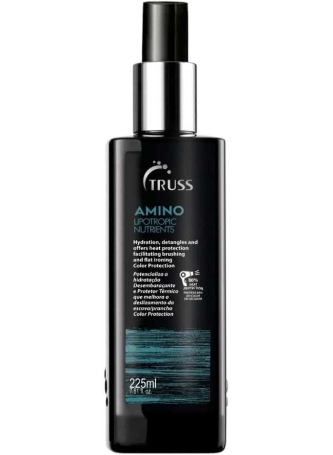 تروس بروفيشنال أمينو ميراكل بخاخ للحماية من الحرارة للشعر| يمنع التجعد والرطوبة|يغذي الشعر المعالج بالألوان والمعالج كيميائيًا |رذاذ مرطب لفك التشابك | 225 مل/7.61 أونصة - Image 1