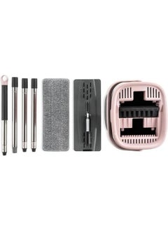 Viyalente Sillgech Compact Tablet Mop Cleaning Mop Set Black-Pink  - Image 4