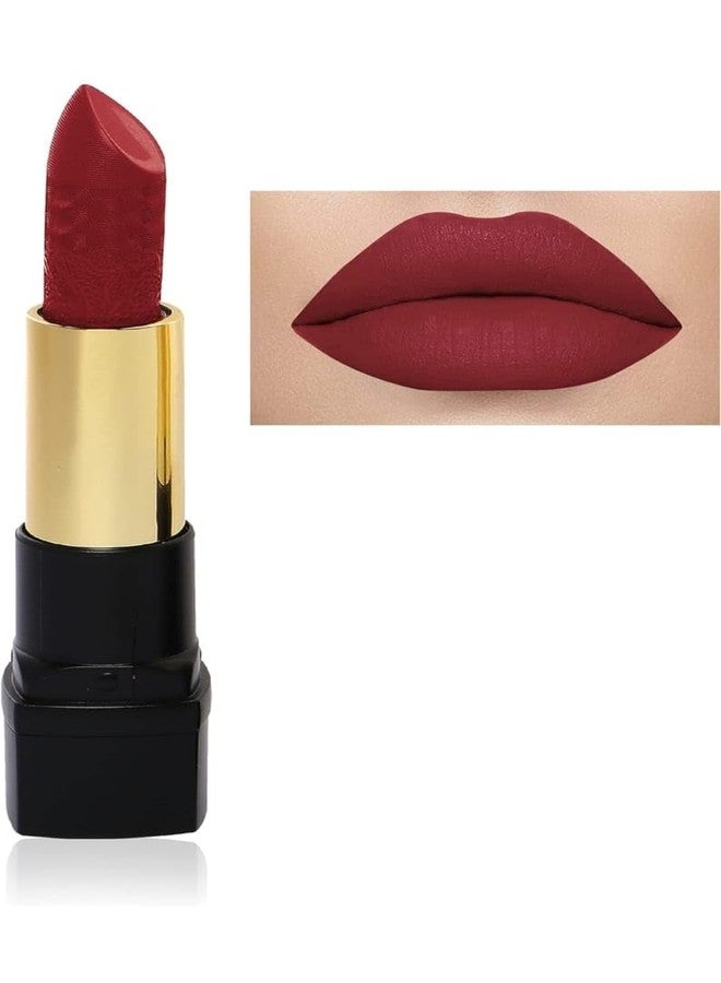 Ublic Pure Matte Lipstick | Long Lasting, Hydrating & Lightweight, Highly Pigmented Maroon Lipstick (Pack of 1) - Image 1