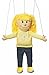 Silly Puppets Katie Peach Girl Marionette String Puppet - Image 2