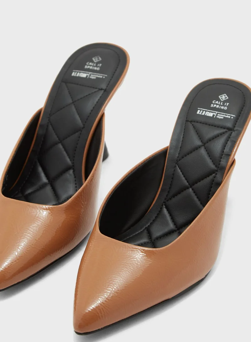 CALL IT SPRING Zorra Heeled Mules