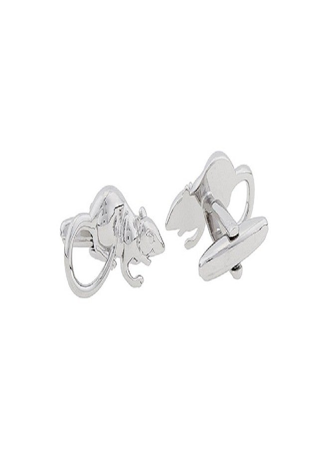 MRCUFF Mouse Rat Animal Pair Cufflinks in Presentation Gift Box & Polishing Cloth - Image 2
