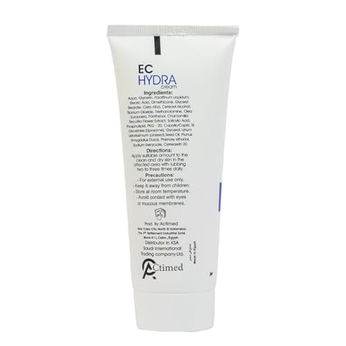 EC Elle Certain EC Hydra Cream Ceramide,Panthenol, Dimethicone Moisturizing Cream For Dry To Very Dry Skin Soothing Emollient 100gm - Image 2