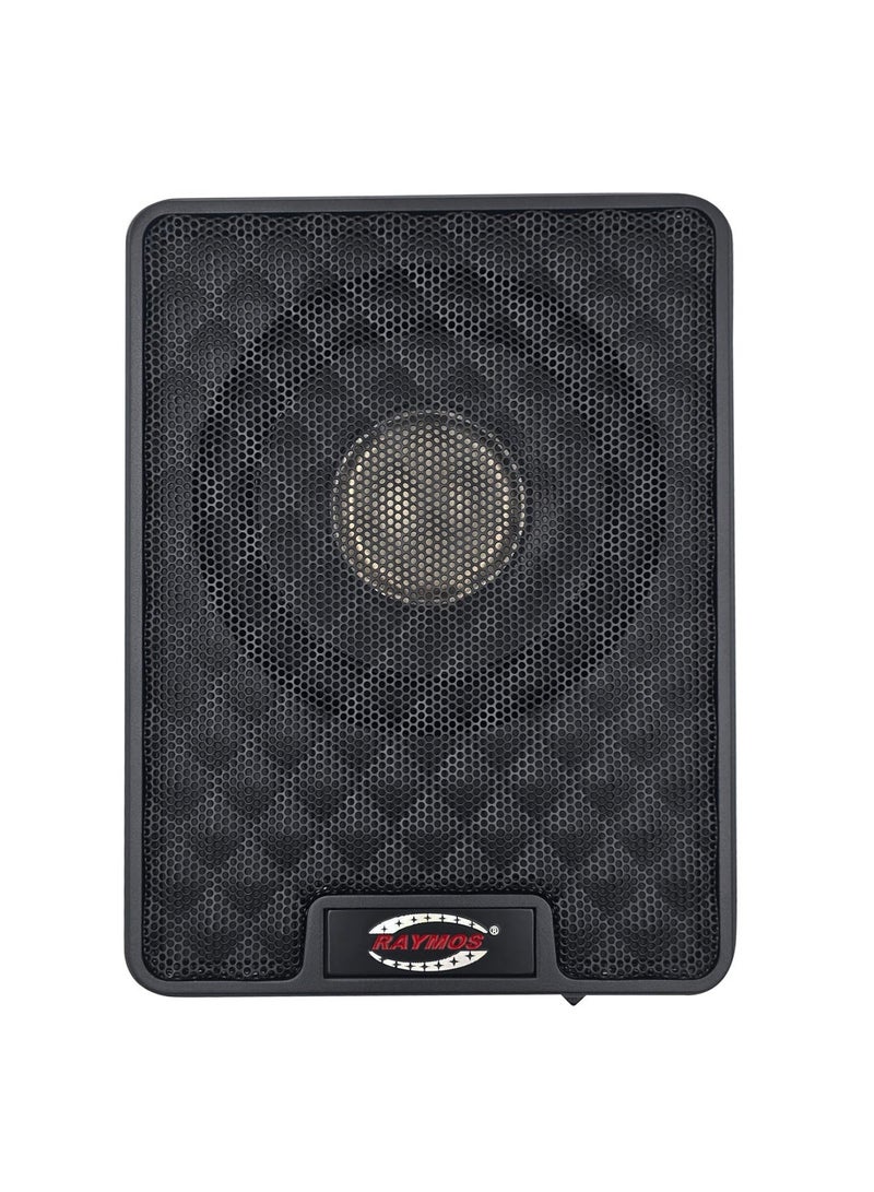 Raymos RSA-8200 8 Inch Class D Active Under-Seat Car Subwoofer | 150W RMS Power, 2000W Max Power - Image 3