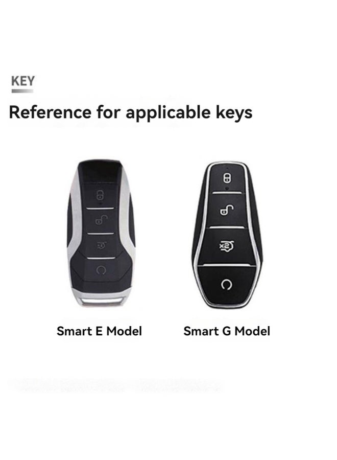 BYD Han EV key set Song Plus Qin Plus car Tang Yuan Pro 24 model seal DMI seagull frigate buckle - Image 3