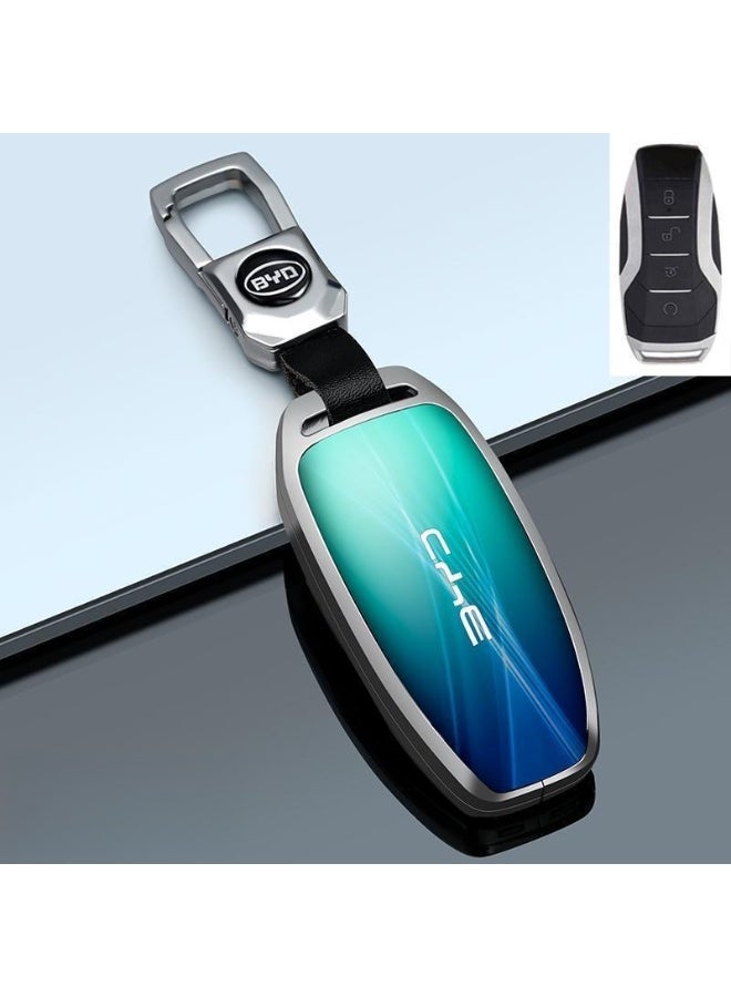 BYD Han EV key set Song Plus Qin Plus car Tang Yuan Pro 24 model seal DMI seagull frigate buckle - Image 1