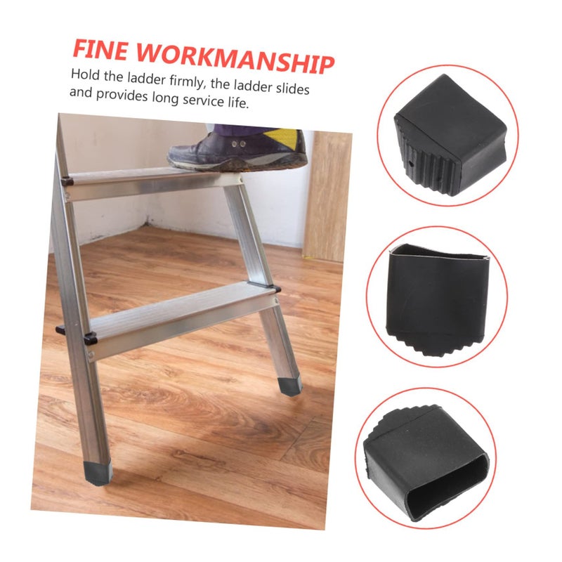 10 Pcs Folding Ladder Feet Covers Non Skid Pads for Floor Protection Home Use Easy Installation - Image 5