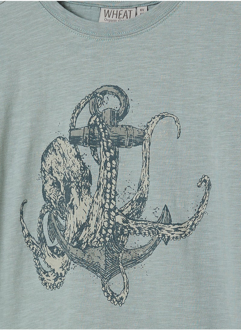 ويت T-Shirt Anchor Octopus Ss  - Image 3