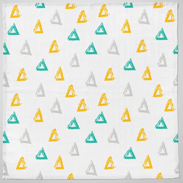 1ST STEP 100% 2 Ply Printed Muslin Blanket (90 * 90 Cm) (Hot Air Ballon) - Image 3