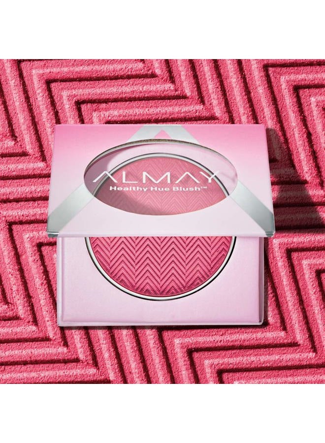 Almay Blush, Face Makeup, High Pigment Powder, Healthy Hue, Hypoallergenic, 300 Pink Flush, 0.32 Oz - Image 2