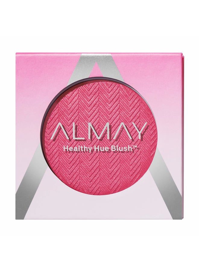 Almay Blush, Face Makeup, High Pigment Powder, Healthy Hue, Hypoallergenic, 300 Pink Flush, 0.32 Oz - Image 1