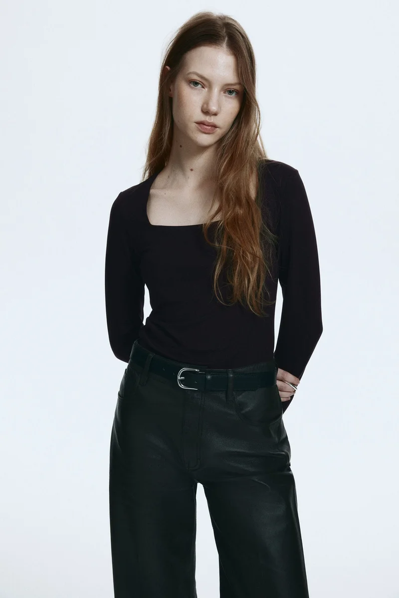 H&M Long-sleeved jersey top