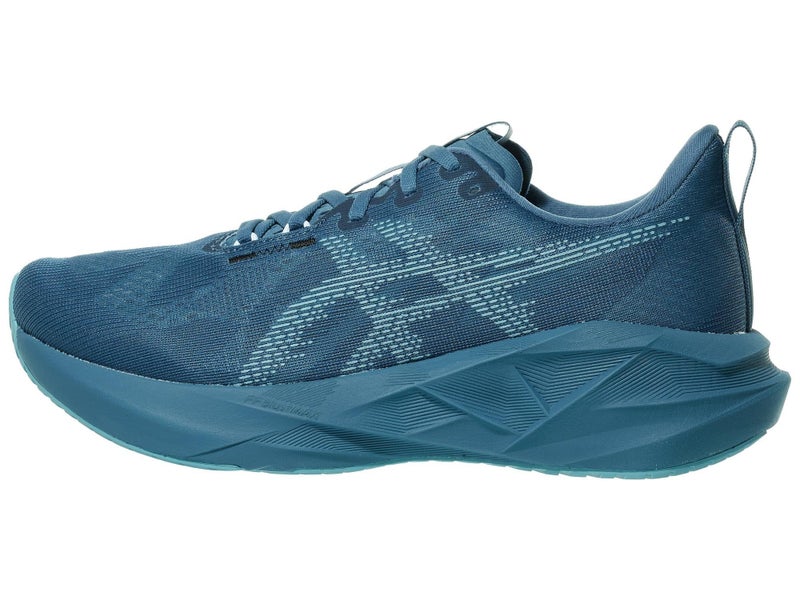 ASICS Men's NOVABLAST 5 Running Shoe, 12, Winter SEA/Stillwater - Image 1