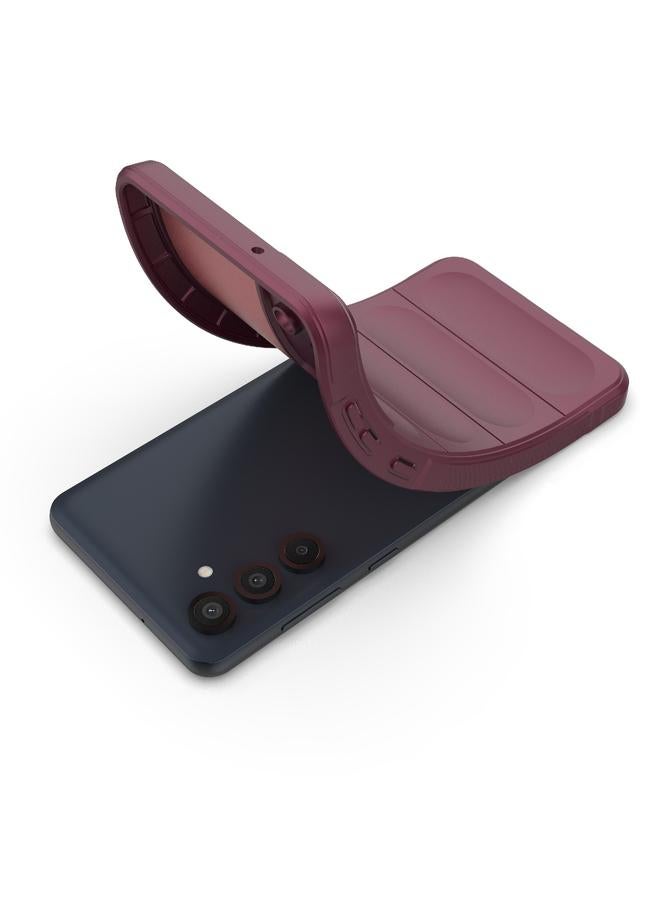 اس-توب جراب لهاتف Samsung Galaxy M55 5G Magic Shield TPU + جراب هاتف من الفلانيل - Image 5