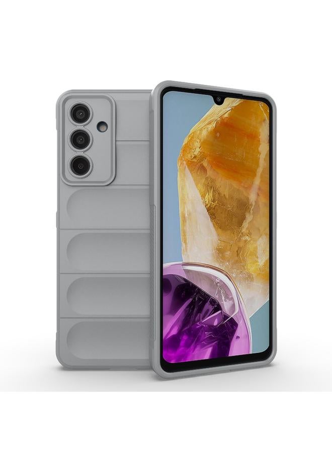 اس-توب جراب لهاتف Samsung Galaxy M55 5G Magic Shield TPU + جراب هاتف من الفلانيل - Image 1