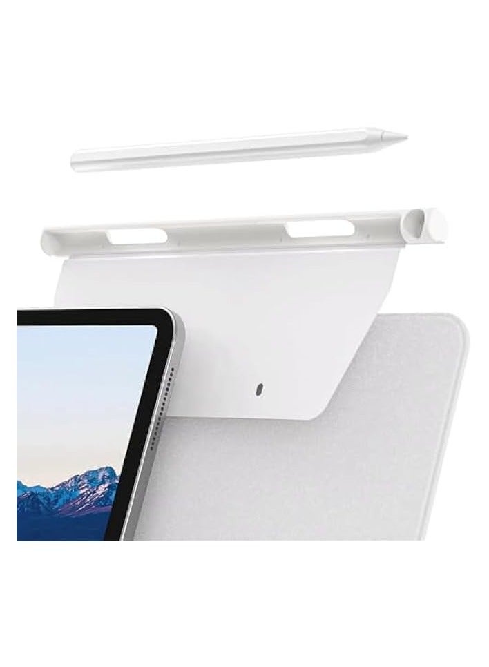 PROMASS Pencil Holder Case for Apple Pencil Pro/Apple Pencil 2nd Generation Pencil Holder Compatible with Magic Keyboard, Smart Folio, and Other Magnetic Cases for iPad Pencil Case 6.53 inch - Black  - Image 1