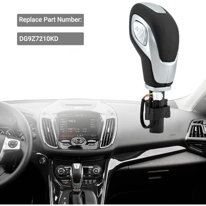 ريحني ناقل حركة أوتوماتيكي بذراع مقبض ناقل الحركة متوافق مع 20132015 فورد إسكيپ فيوجن فييستا بديل DG9Z7210KD - Image 4