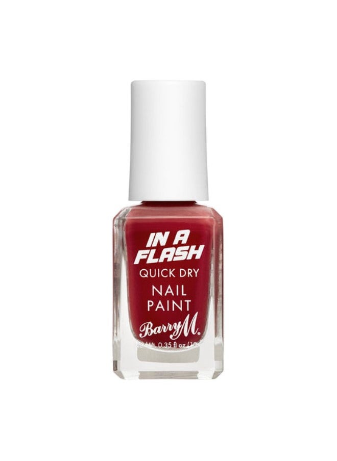 Barry M In A Flash Quick Dry Nail Paint 