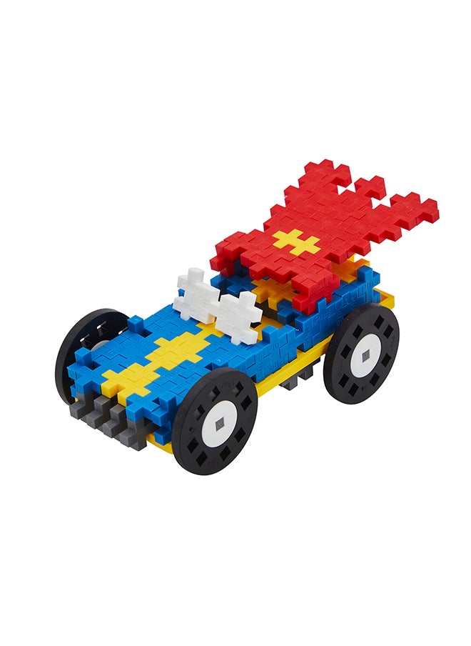 Plus-Plus Building Blocks Toy - 200Pcs Go Superhero Car Kids Construction Toys, Creative Learning Resources And Stem Play For Home And Travel - Girls And Boys Toys Age 5 Plus  - Image 3