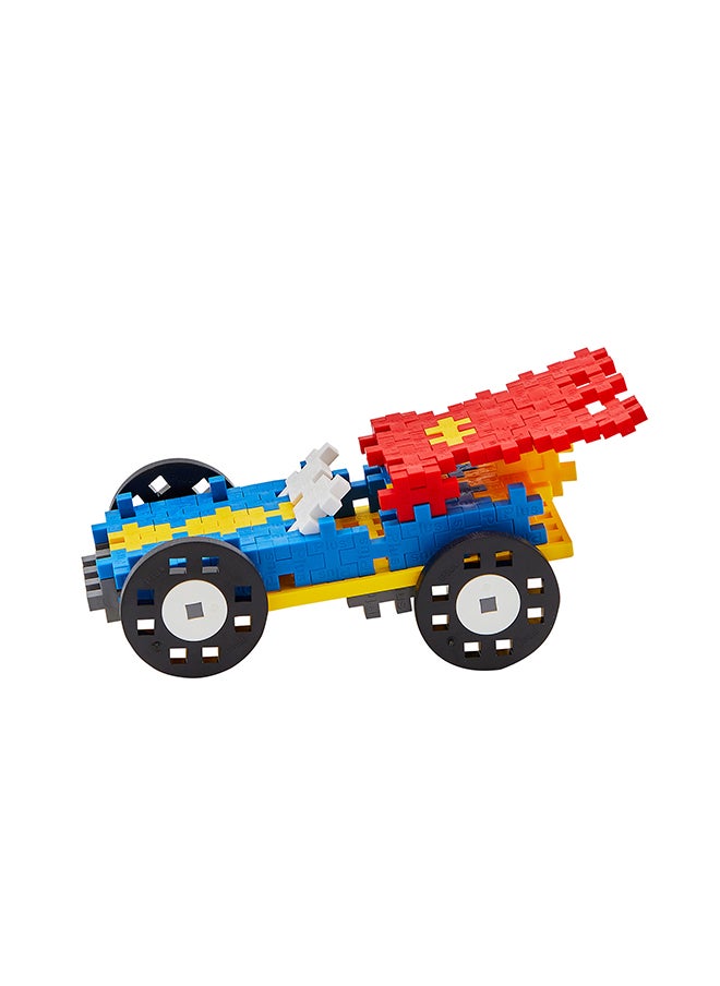 Plus-Plus Building Blocks Toy - 200Pcs Go Superhero Car Kids Construction Toys, Creative Learning Resources And Stem Play For Home And Travel - Girls And Boys Toys Age 5 Plus  - Image 4