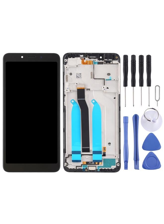 erorex Replacement TFT LCD Screen for Xiaomi Redmi 6A / Redmi 6 Digitizer Full Assembly with Frame Black - Image 2