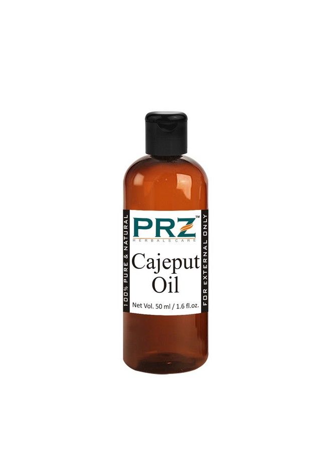 PRZ Cajeput Essential Oil Pure Natural Therapeutic Grade Oil For Skin Care & Hair Care 50 Ml - Image 1