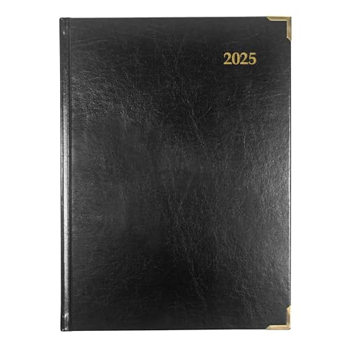 Brownline® 2025 Executive Weekly Planner, Appointment Book, 12 Months, January to December, Sewn Binding, 10.75" x 7.75", Black, Trilingual (CBE512-25) - Image 2