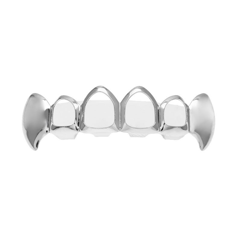 Selling Gold Braces Hiphop Real Gold Electroplated Glossy Braces Hip-Hop Jewelry Teethgrills - Image 1