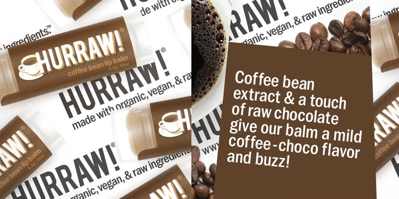 Hurraw! Coffee Bean Lip Balm, 3 Pack: Organic, Certified Vegan, Cruelty and Gluten Free. Non-GMO, 100% Natural Ingredients. Bee, Shea, Soy and Palm Free. Made in USA - Image 4