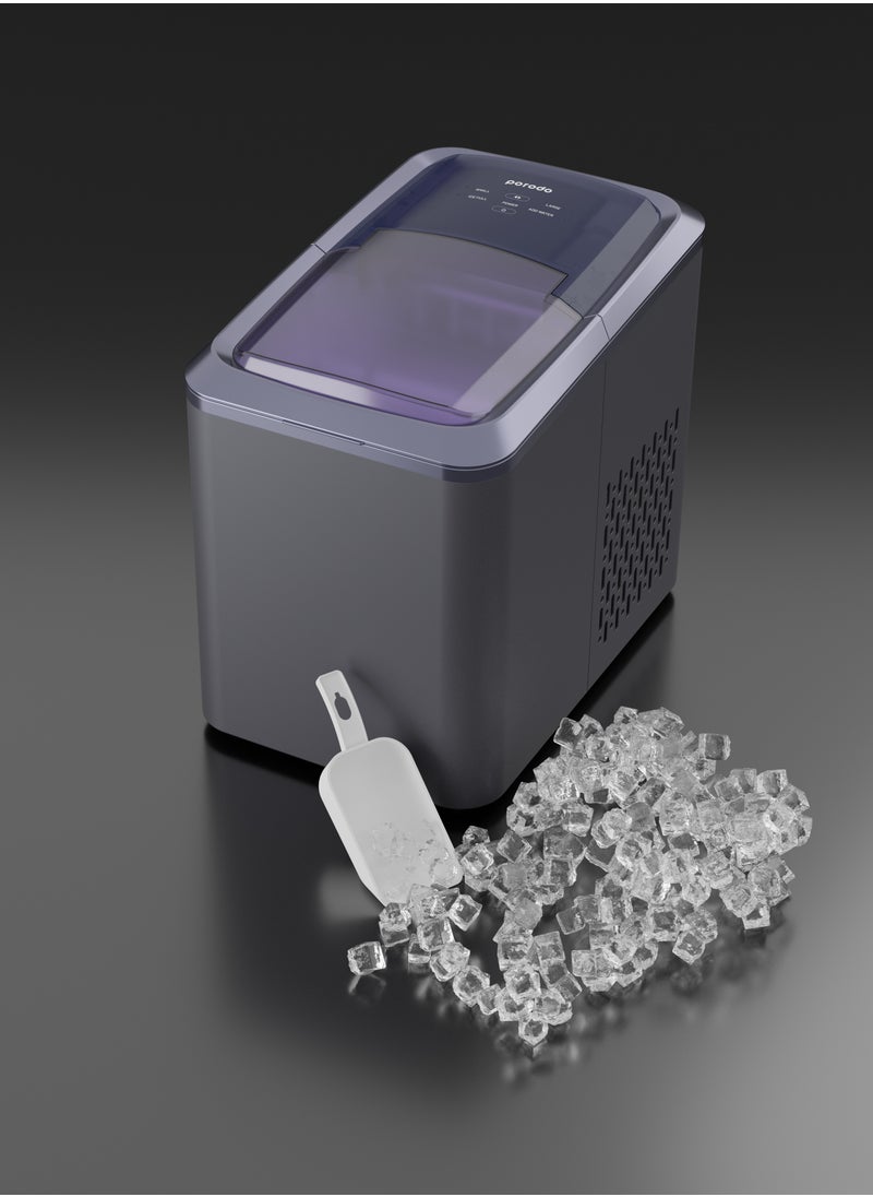 porodo Portable Outdoor Ice Cube Machine 2.2L 12kg - SGM  - Image 2